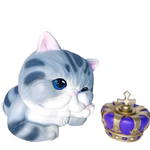 Load image into Gallery viewer, Gloomie Cat x  Leonlollipop Soft Vinyl H19cm Figure
