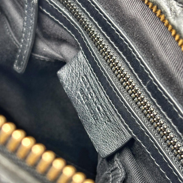 Givenchy Black Wrinkled Sheepskin Leather Medium Pandora Bag (Pre-owned) RH4B92Y