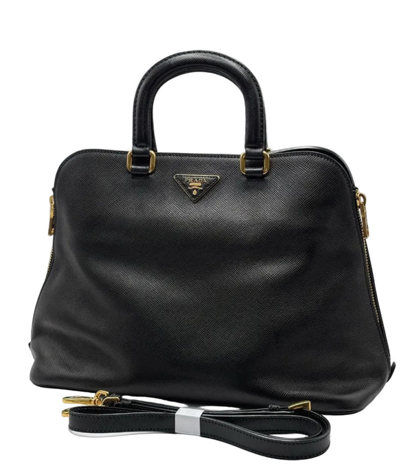 Prada Black Saffiano Leather Top Handle Tote Bag (Like new) DGRJQ2W