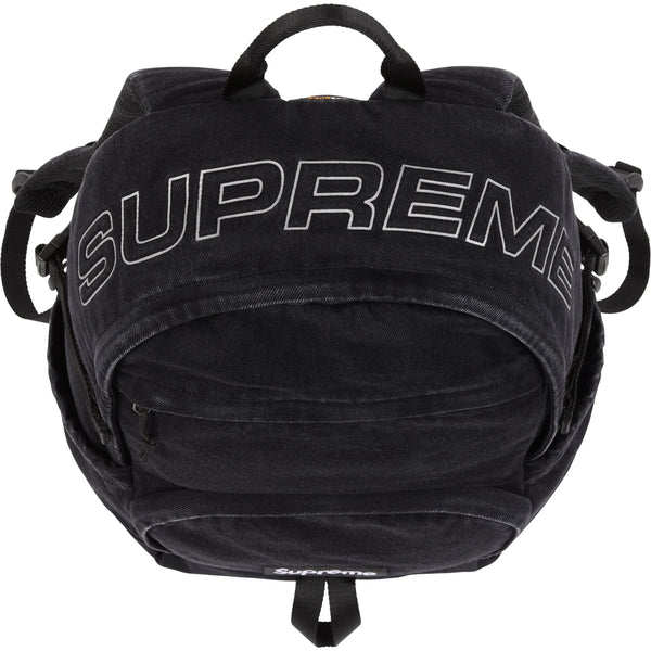 Supreme Denim Backpack Black