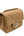 CHANEL Mini Rectangle Classic Flap Lambskin Dark Beige (Like New)