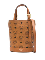Load image into Gallery viewer, MCM Aren Bucket Tote In Visetos

