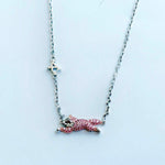 Load image into Gallery viewer, BBC Ice cream x Aporro Iced-out Running Dog Pendant
