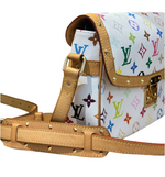 Load image into Gallery viewer, Louis Vuitton Sologne Murakami
Monogram Multicolore White (Pre-Loved)
