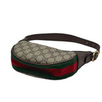 Load image into Gallery viewer, Gucci Beige/Ebony GG Supreme Canvas Ophidia Mini Shoulder Bag (Like new) D3B29YQ
