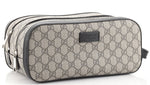 Load image into Gallery viewer, Gucci Double Zip Toiletry Bag GG Coated Canvas Medium
