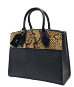 Load image into Gallery viewer, Louis Vuitton  Python/Leather City Streamer MM Noir (Like new) CMTJ609

