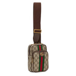 Load image into Gallery viewer, Gucci Mini Ophidia Bag Brown Crossbody Bag (Brandnew)

