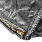 Load image into Gallery viewer, Givenchy Black Wrinkled Sheepskin Leather Medium Pandora Bag (Pre-owned) RH4B92Y
