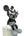 Mickey Mouse Seated Moskey (Black/White/Grey) Edition of 300
