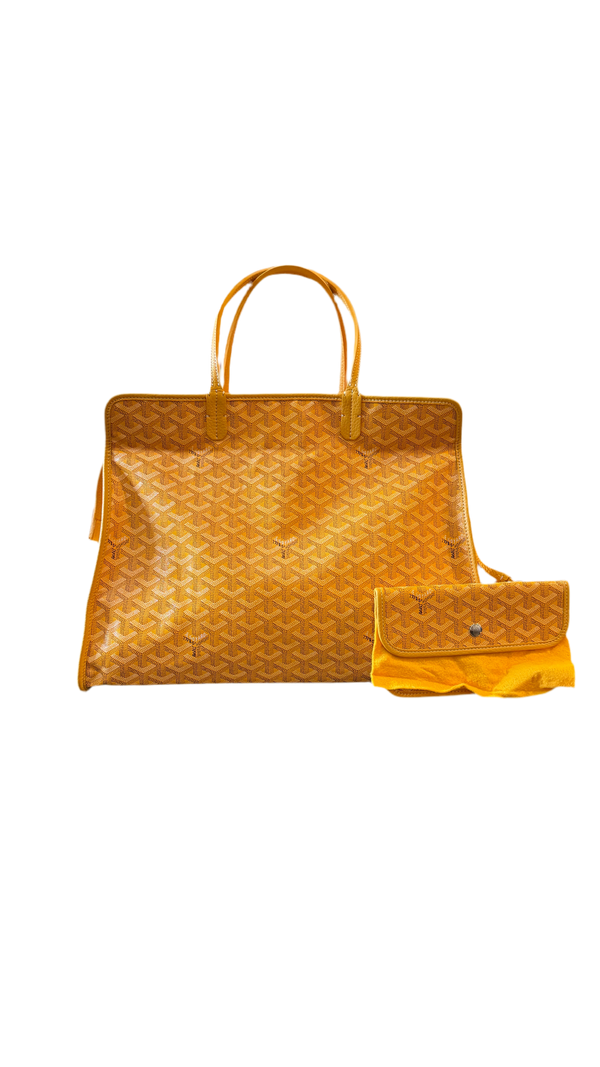Goyard Ardie PM ACHS HARD Handbag Yellow “Rank A”