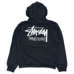 Load image into Gallery viewer, Stussy Hong Kong Zip  Hoodie Black
