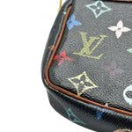 Load image into Gallery viewer, Louis Vuitton x Takashi Murakami Multicolor Monogram Pochette Bag (Pre-owned) 8TKRRGY
