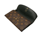 Load image into Gallery viewer, Louis Vuitton Compact Reverse Monogram Emilie Wallet (Like new) G6R7QV8
