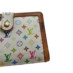 Load image into Gallery viewer, Louis Vuitton White Monogram Multicolore French Purse Wallet (Pre-owned)
