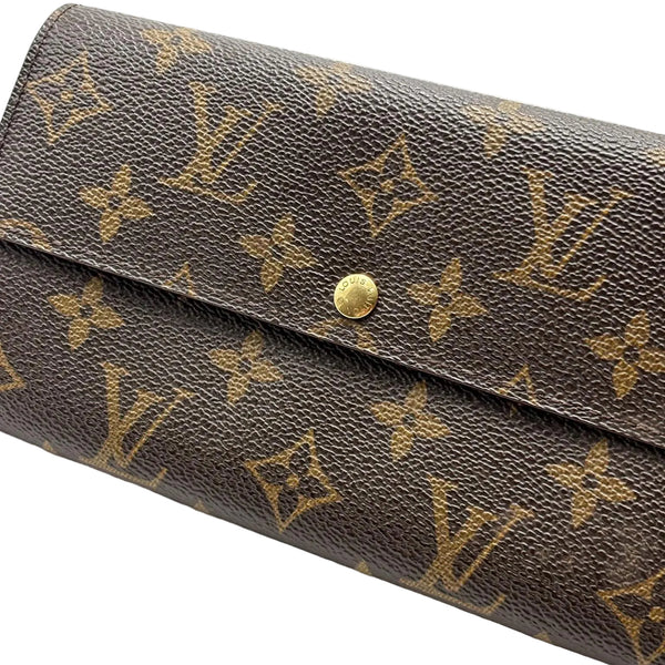 Louis Vuitton Monogram Portefeuille Sarah Wallet long Wallets (Pre-owned)