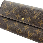 Load image into Gallery viewer, Louis Vuitton Monogram Portefeuille Sarah Wallet long Wallets (Pre-owned)
