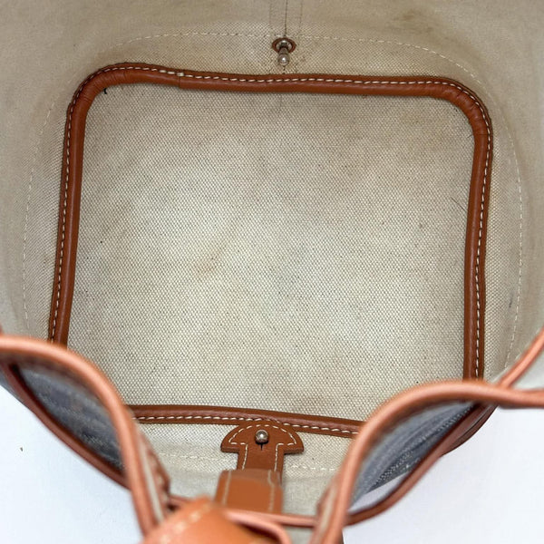 Goyard Goyardine Petit Flot PM Bucket Bag (Like new) BTK6QW2