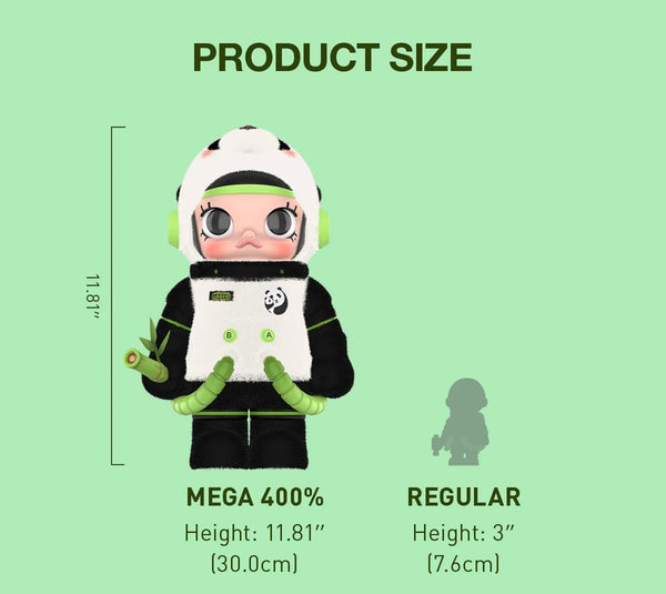 Pop Mart Mega Space Molly Panda 400%