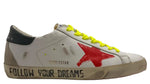 Load image into Gallery viewer, Golden Goose Men's Super-Star White Red Black Ice
