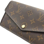 Load image into Gallery viewer, Louis Vuitton Sarah Wallet Monogram Coquelicot Lining (Pre-owned)
