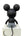 Mickey Mouse Seated Moskey (Black/White/Grey) Edition of 300