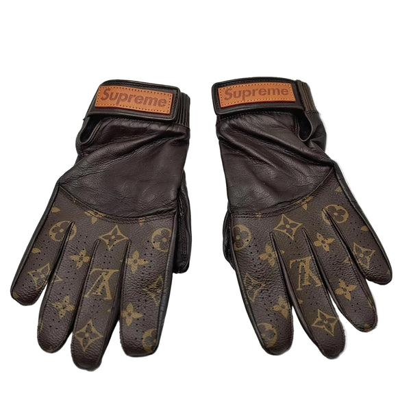 Supreme x Louis Vuitton Baseball Gloves Brown