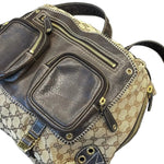 Load image into Gallery viewer, Gucci Monogram Medium Darwin Convertible Backpack Brown (Pre-owned)
