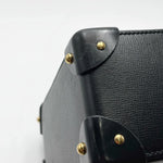 Load image into Gallery viewer, Gucci Black Padlock Small Bamboo Shoulder Bag (Like new) 3W2M6JX
