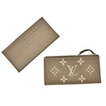 Load image into Gallery viewer, Louis Vuitton Empreinte Monogram Giant Pochette Felicie Zippered Insert Tourterelle Creme (Like new) MY7J29V

