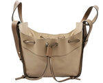 Load image into Gallery viewer, Loewe Hammock Drawstring Mini 2way Hand Shoulder Bag Brown Sand/Mink (Like new)
