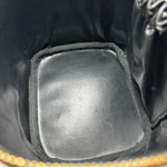 Load image into Gallery viewer, Chanel Black Lambskin Leather Cosmetic Case (Pre-owned) WY2VCQM

