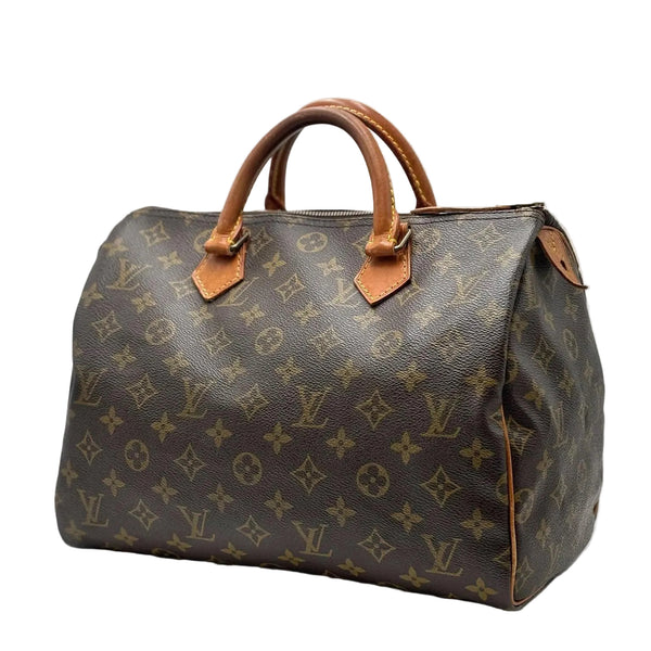 Louis Vuitton Monogram Canvas Speedy 30 Bag (Pre-owned) V9QRM87