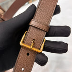 Load image into Gallery viewer, Gucci Brown GG Supreme Blondie Belt Bag Beige (Like new) 8J43QVM
