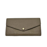 Load image into Gallery viewer, Louis Vuitton Turtledove Monogram Empreinte Leather Sarah Wallet (Pre-owned)

