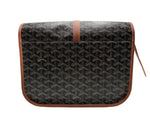 Load image into Gallery viewer, Goyard Belvedere MM Bag Black &amp; Tan (Like new)
