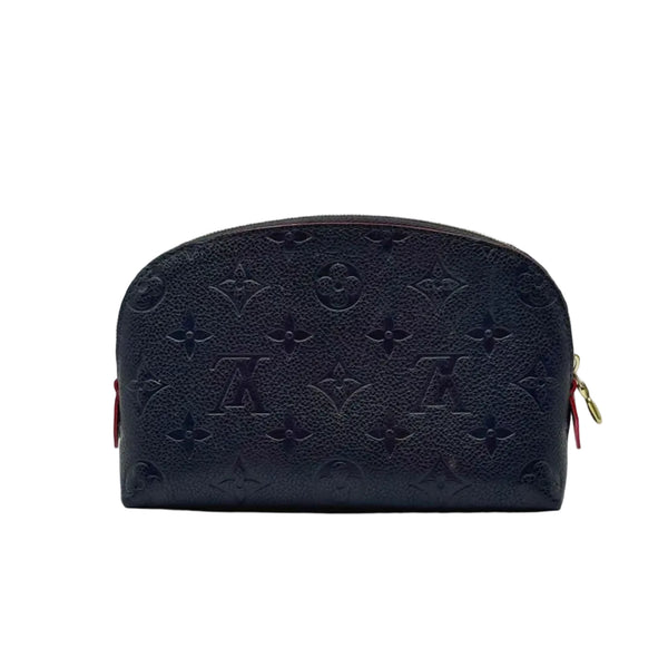 Louis Vuitton Empreinte Cosmetic Pouch Marine Rouge (Excellent Condition) C26B2MW