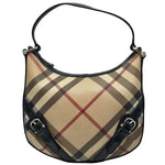 Load image into Gallery viewer, Burberry Supernova Check Coated Canvas Larkin Hobo (Pre-owned)
