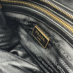 Load image into Gallery viewer, Prada Nylon Gaufre Black Handbag Black (Pre-owned) 47BG9W8
