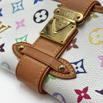 Load image into Gallery viewer, Louis Vuitton White Monogram "Murakami"  Multicolore Shirley Bag (Like new) Q9KD2C8
