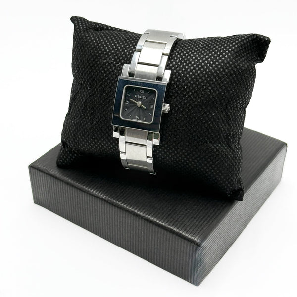 Gucci 7900P Stainless Steel Black Dial (Pre-owned)