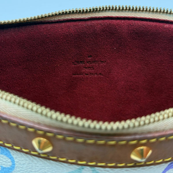 Louis Vuitton x Takashi Murakami Multicolor Monogram Pochette Bag (Pre-owned) 64MR9D6