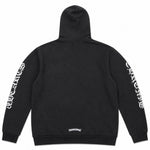 Load image into Gallery viewer, Chrome Hearts Vertical Logo FU Hood Hoodie Black/White
