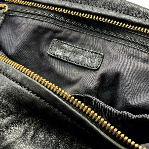 Givenchy Black Wrinkled Sheepskin Leather Large Pandora Bag (Pre-owned) 77XBXDM