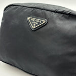 Load image into Gallery viewer, Prada Small Nylon Black Pouch (Pre-owned)
