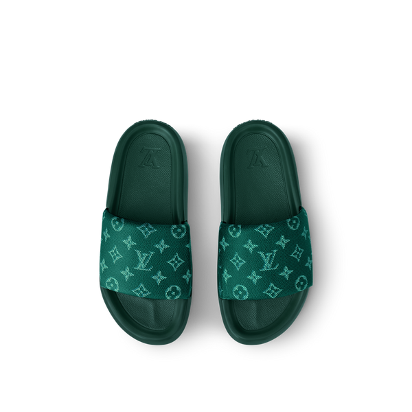 Louis Vuitton Waterfront Mule Green