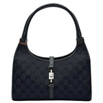 Load image into Gallery viewer, Gucci Monogram Bardot Shoulder Bag Black (Pre-owned) 7WYYM3H
