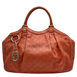 Load image into Gallery viewer, Gucci Orange Guccissima Leather Medium Sukey Tote Bag (Pre-owned)
