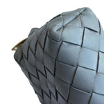 Load image into Gallery viewer, Bottega Veneta Nappa Intrecciato Nodini Mini Crossbody Grey (Pre-owned) KJ2C8R9

