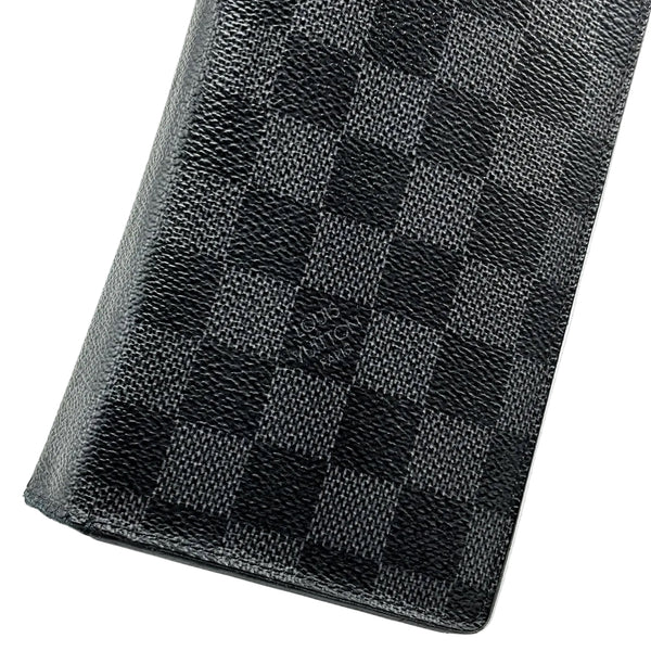 Louis Vuitton Damier Graphite Canvas Brazza Wallet (Pre-owned)